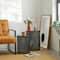 Glitzhome® Multi-Functional Metal Accent Table Set